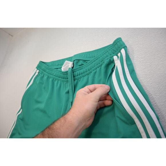 Adidas Sweat Pants AeroReady Soccer Aqua Jogger Taper Athletic Mens Size XL - Picture 7 of 11